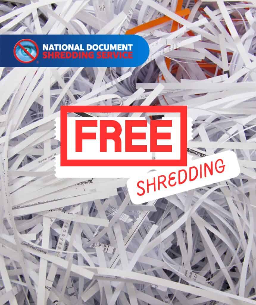 Free Paper Shredding Near Me