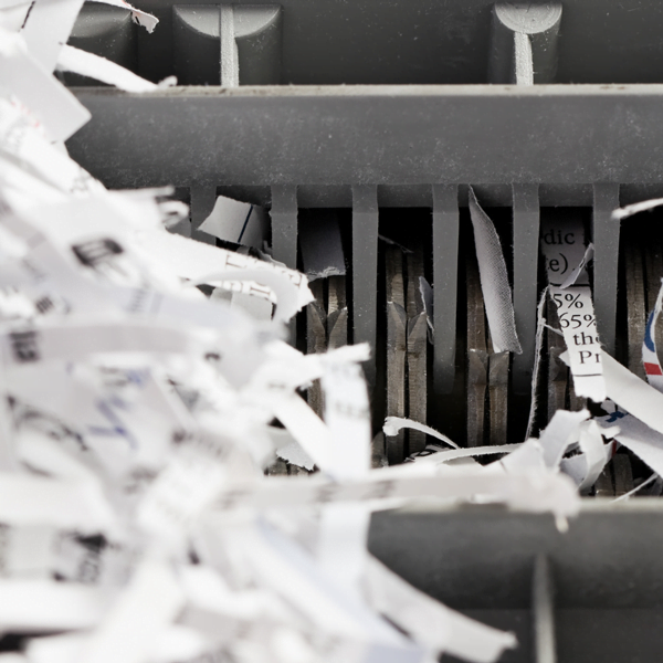 Importance of shredding documents