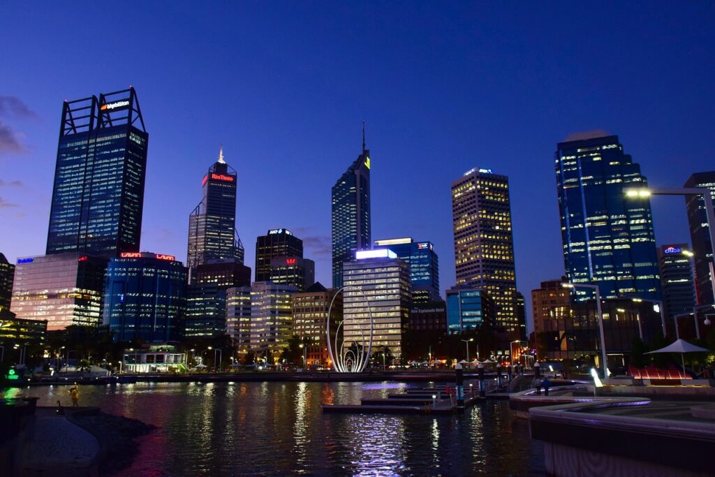 perth, western australia, city