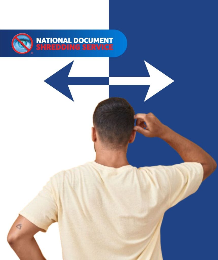 What are the differences between on-site and off-site shredding services for secure document destruction in Australia.